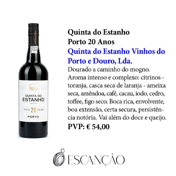 Quinta do Estanho Porto 20 Anos