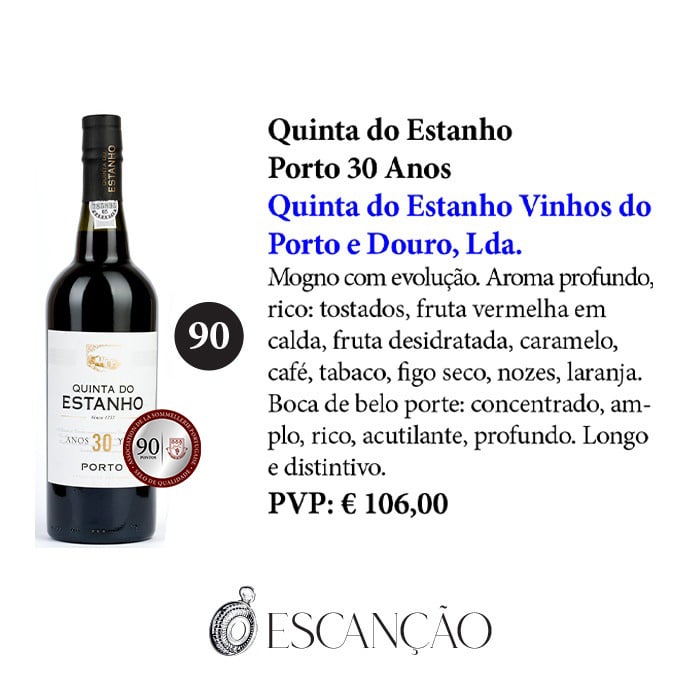 Quinta do Estanho Porto 30 Anos
