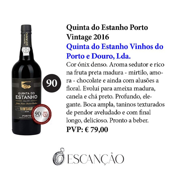 Quinta do Estanho Porto Vintage 2016